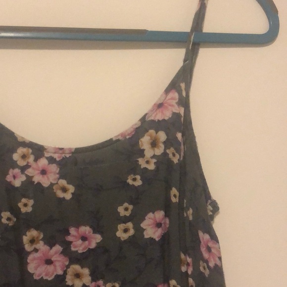 AEO Open Back Floral Blouse - Picture 4 of 7